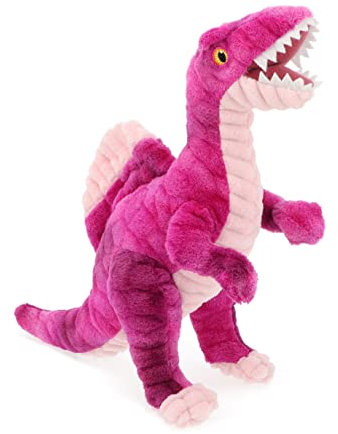 Keel Toys Keeleco – Plüschtier 100% recycelt – umweltfreundliches Spielzeug für Kinder – Plüschtier Dinosaurier Spinosaurus 26 cm – SE2267