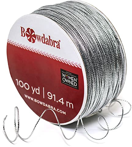 Morex Ribbon Bowdabra Bow Wire Value Pack, 100 Yards, Silver