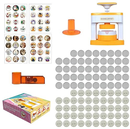 Mumuve Button Maker Maschinen Badge Maker Pressmaschinen Für Verschiedene Bedürfnisse Und Bastelkurse Spielzeug Abzeichen Bastel Abzeichenmaschine