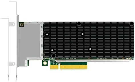 GLOTRENDS ST7223 4-Port 10Gb RJ45 Ethernet Netzwerkkarte mit Intel X710 Controller, PCIE 3.0 X8 Schnittstelle, Unterstützt Windows 11/10/Windows Server/Linux/ESX/VMware ESXi(Unterstützt Nicht Mac OS) | PCIe 3.0 x8,optimiert für Virtualisierung und Speicherung in Unternehmensrechenzentren