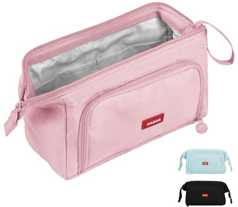 SoeUyd Federmäppchen, Federmäppchen Groß Junge, Schlamppermäppchen, Federmäppchens Groß, Federmappe, Multifunktionales Federmäppchens, Modisches Design, Geeignet für Studenten, Kinder, Erwachsene