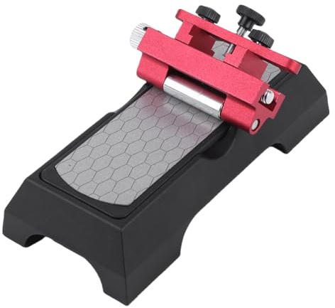 Introti Sistema di guida per levigatura con pietra per affilare 400/1000 Grit Scalpello Edge Sharpen Tool