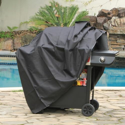 Cubierta de parrilla de barbacoa de alto rendimiento para dos quemadores, protección eficaz contra la humedad y la suciedad