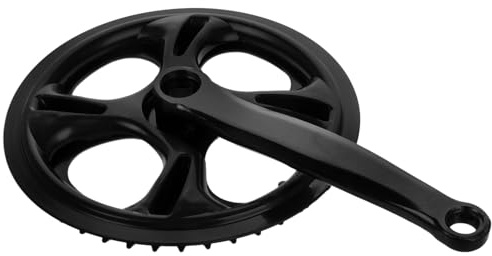 Mikinona Guarnitura Singola per Mountain Bike Corona da 42 Denti Copertura Catena Inclusa Compatibile Bici da Strada e Biciclette a velocità Singola Installazione Rapida e Prestazioni