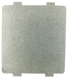 Tidevib Piastra di copertura in mica per forno a microonde, 9,9 x 10,8 cm, isolante ad alta temperatura, parte di ricambio per elettrodomestici