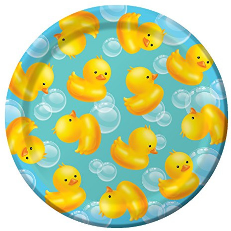 Club Pack of 96 Bubble Bath Disposable Paper Party Luncheon Plates 7