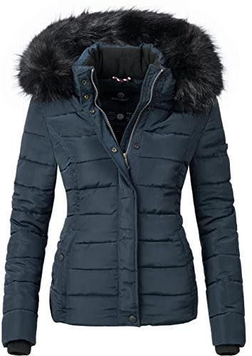 Navahoo Damen Winterjacke Miamor Blau Gr. S