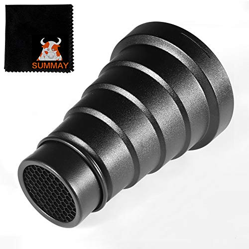 GODOX SN-04 Snoot avec grille nid d'abeille pour Bowens Montage Godox AD400Pro (SN-04 Flash Snoot)