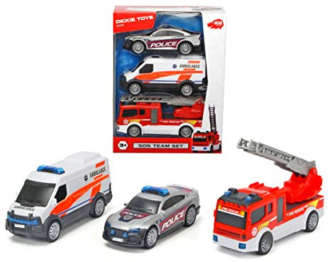 Dickie, 203712015 - SOS-Notfallfahrzeuge Polizei, Feuerwehr, Rettungswagen