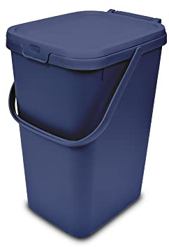 Addis 18L Recycling Caddy | Kitchen Food Waste Bin, Eco Blue