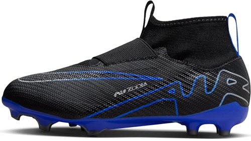 Nike Superfly 9 Fussballschuh, Black/Chrome-Hyper Royal, 38.5 EU