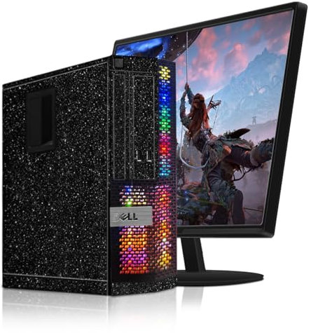 Dell PC Gamer Complet，Ordinateur Gaming,Quad Core I5 jusqu'à 3.8GHz, RAM 16Go, SSD 512Go, WiFi 600 M, Bluetooth 5.0, Nouveau 22 1080 FHD LED, W10P64 (Reconditionné)