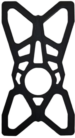 Handy-Halterungsgurt, Ersatz-Gummi-Silikonbänder für Handyhalterung, Griffgummi, Sicherheitsbänder für und Motorrad, Schwarz , Refer to description