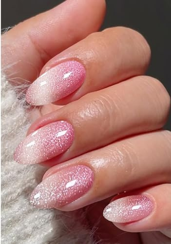JMEOWIO Halvhärdade gelremsor nagelkonst klistermärke wrap kattöga