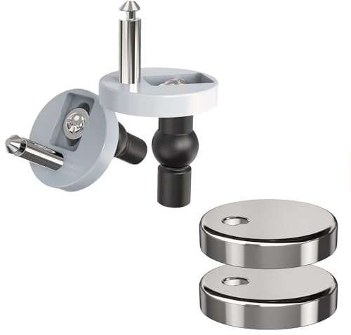 Schrauben für Toilettensitz,2 Pcs Toilettensitz Befestigung WC Sitz Ersatzteile WC Sitz Befestigung Toiletten Sitz Schrauben Zubehör für Toilettensitz Toiletten Sitz Befestigung Reparatur Teile