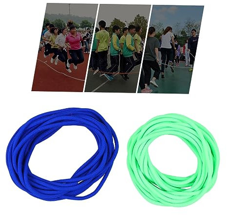 ORFOFE 2stücke Springseil Für Junge Mädchen Elastisches Sprungseil Lustiges Springseil-Spielzeug Für Zuhause Und Schule Für Sporttraining
