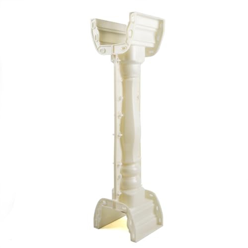 LIAPDG 89CM Balustrade Mold, Roman Column Concrete Plaster Cement Casting Railing Garden Brick Fence Mould for Manufacturing Heavy-Duty Colored Concrete Products Vibration Pouring Method
