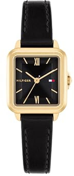 Tommy Hilfiger Mia Collection DREI-Zeiger-Quarzuhr für Damen mit Edelstahlarmband oder Lederarmband