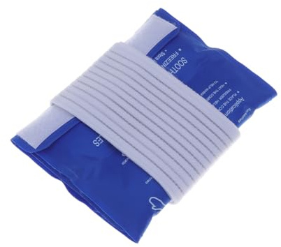WEKADRIN Medizinische Heiß Und Kaltbandage Verstellbar Mit Kühlgelpack Blau Wiederverwendbar Kühlmanschette Für Knie Schulter Arm Und Nacken Multifunktionale Wärmetherapie Und Kältetherapie