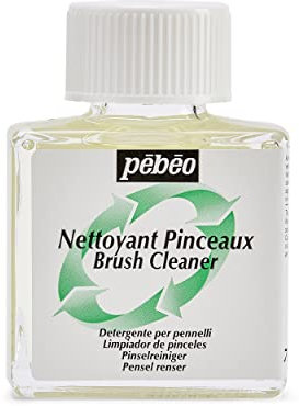 Pebeo 650315 75 ml Brush Cleaner, Transparent