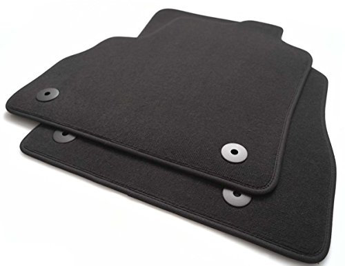 kh Teile Fußmatten Astra K Automatten (Velours) Original Qualität Automatten, Schwarz, 2-teilig Vorn