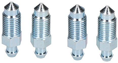 7/16x 20 UNF Stahl Bremssattel Entlüftungsnippel Schraube Entlüftungsschraube x4