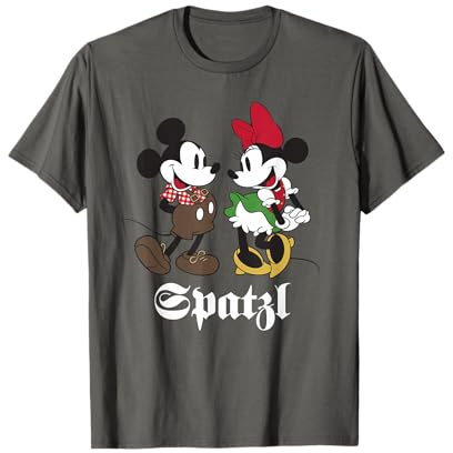 Disney Minnie Maus Dirndl Oktoberfest T-Shirt