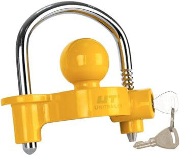 UNITRAILER Candado para Remolque de Caravana, candado de Caja, candado de Remolque, Accesorio