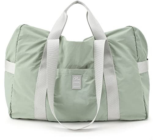 Dizdvizd Reisetasche, Faltbare Reisetasche, Groß Overnight Weekend Handgepäck Für Damen und Herren, Wasserfest Gepäcktasche,Krankenhaus Reise Tasche,Tragetasche für Flugzeug