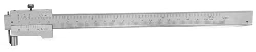 Herramienta de Trazado de Calibre de Marcado de Acero Inoxidable, Calibrador Vernier de Marcado de 0-200MM, Herramienta de Marcado Paralelo para Pieza de Trabajo (0-200MM)