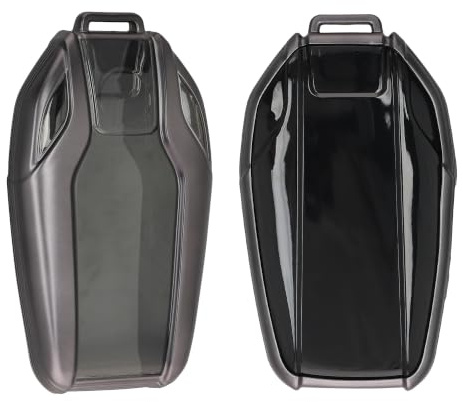 kwmobile Schlüsselhülle für BMW Display Key Autoschlüssel Hülle - Autoschlüssel Schlüssel Hülle aus TPU Silikon - Schlüsselschutz Gehäuse in Schwarz matt Schwarz