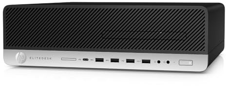 HP EliteDesk 800 G4 SFF/Core i5 8500 3.0GHz / 16GB RAM / 256GB SSD / Intel UHD Graphics / Win 11 Pro (Reacondicionado)