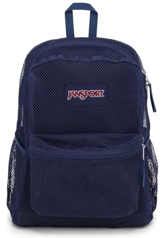 JanSport Eco Mesh Backpack Sac à Dos, Bleu Marine, Taille Unique Mixte Adulte