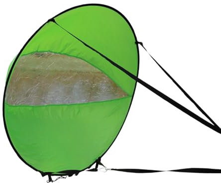 Windpaddel Segel - Kajak Windsegel | Faltbares Downwind Windpaddel für Kajak | Sonnenschutz Downwind Kajak Segel | Boot Windsegel | Windsurfen Segel Kajak für Schlauchboote, Yachten, Kanus