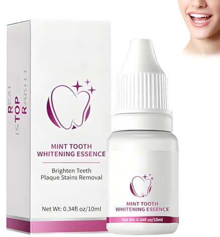 Soluzione per la pulizia dei denti con cotton fioc, soluzione dentale, cura orale, Teeth Whitening, Alito Fresco, Rimuovere il Tartaro, Sbiancante Rimuove le Macchie, Sbiancante Lucentezza, serum