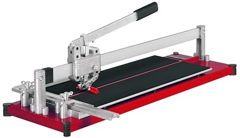 Kaufmann Fliesenschneider TOPLINE STANDARD LIGHT 630 mm - Schnittlänge 630 mm -Robuste Aluminium-Grundplatte - Profi Fliesenschneidgerät - Sonderedition Werkfit