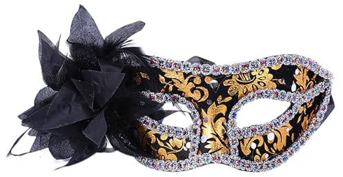 Maskerade Venezianische Maske für Herren Damen Venezianischen Maske für Halloween Karneval Fashion Masken Abendkleid Tanz Balle Party Augenmaske Frauen Männer Partymaske