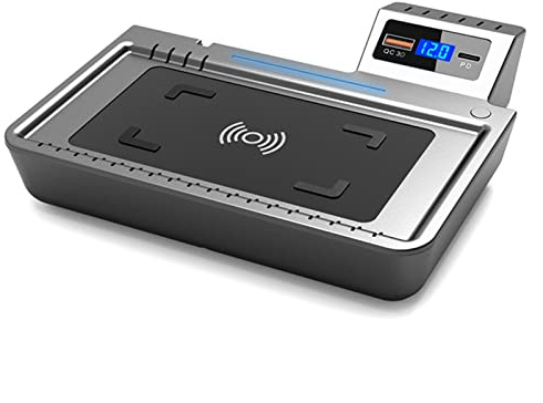 Pizgear Car Wireless Charger QI Phone Charger 15w Fast Charging Case Phone Holder Accessories Phone 8, for, for Ford, for, for Explorer, 2020 2021 Car Mount Charger