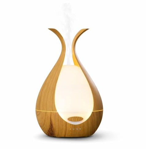 Diffuseur de Senteurs Medusa, Diffuseur Ultrasonique Aromathérapie à Froid, Diffuseur Huile Essentielle, Humidificateur Électrique, Éclairage Led Personnalisable, Design Moderne, Silencieux et Compact