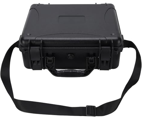 Drönarväska Hårt skal Regntätt bärbar förvaring Skyddsväska för Flip Drone-batteri och handkontroll med axelrem 33 x 11,5 x 30 cm