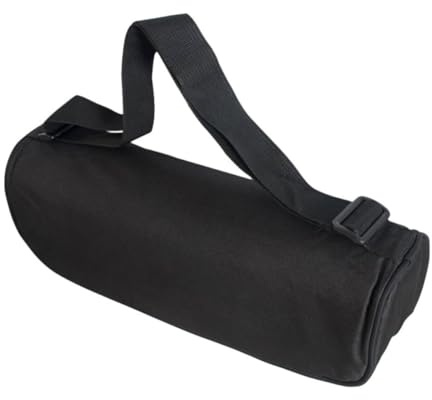 Toyvian Halterung für Fotostativ, leichte Tragetasche aus Nylon, schwarz, mit verstellbarem Gurt, passend für Dreifuß und Fotografie