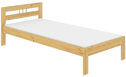 Erst-Holz®Massivholzbett Bettrahmen 80x200 Einzelbett Futonbett Kinderbett Rollrost Matratze 60.64-08 M