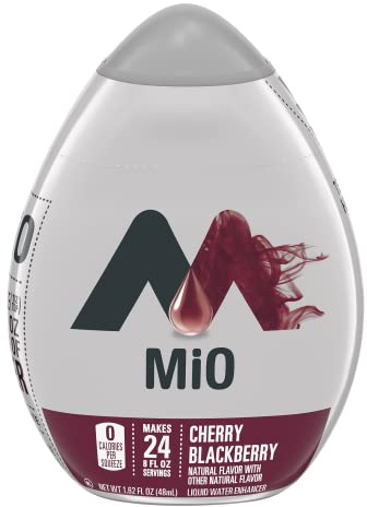 Mio Cherry & Blackberry Liquid water Enhancer (1.62fl.oz Bottles, Pack of 12)