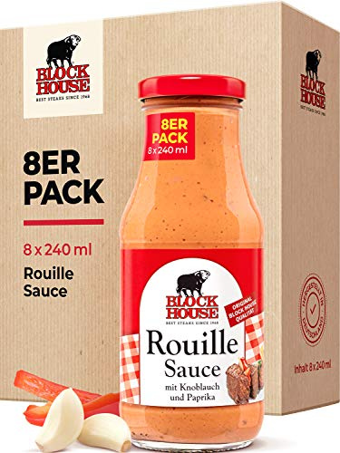 Block House Knoblauch Sauce Rouille, 8er Pack (8 x 240 g)