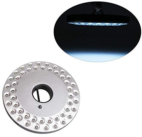 Umbrella Lights Led Bright Patio Parasol Light 48 LEDs Hanging Umbrella Pole Lantern Portable Camping Tent Light White