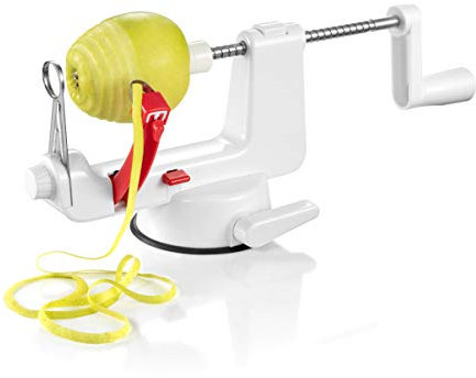 Tescoma Handy Pelar y Cortar Manzana, Acero, Blanco