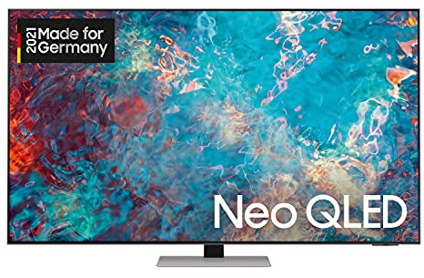 Samsung Neo QLED 4K TV QN85A 55 Zoll (GQ55QN85AATXZG), Quantum HDR 1500, Quantum-Matrix-Technologie, Ultra Viewing Angle [2021]