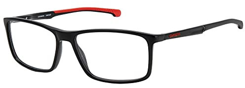 Carrera Unisex Carduc 007 Sunglasses, OIT/15 Black RED, 56