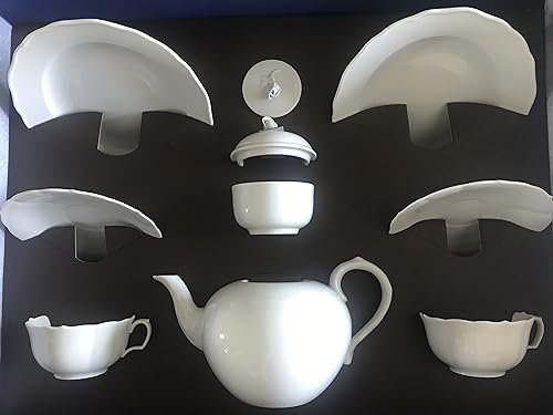 Meissen Teeservice Neuer Ausschnitt weiß