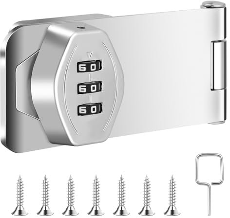 Cerradura mecánica giratoria de 3 dígitos, cerradura de combinación de contraseña, cerradura de combinación de gabinete sin llave, cerradura de combinación de perilla giratoria, cerradura de cerrojo